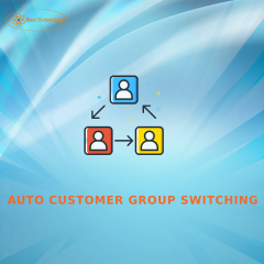 Magento 2 Auto Customer Group Switching